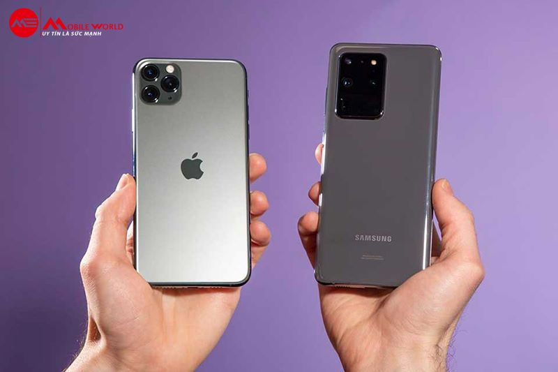 So sánh về dung lượng pin và sạc