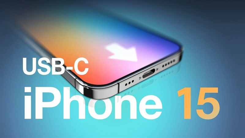 iPhone 15 c&oacute; thể sẽ chuyển sang cổng sạc USB-C