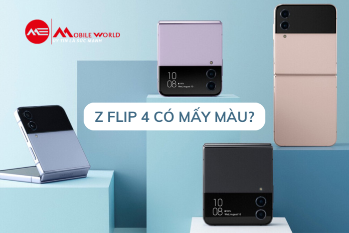 Z Flip 4 có những màu nào? Màu nào đẹp nhất hợp tuổi