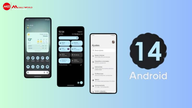 Android 14 - Upside Down Cake