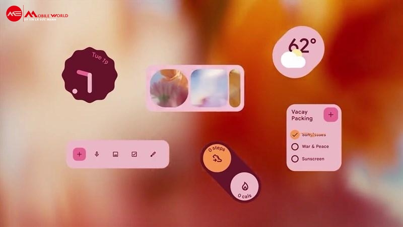 Material You - t&ugrave;y chọn c&aacute;c chủ đề