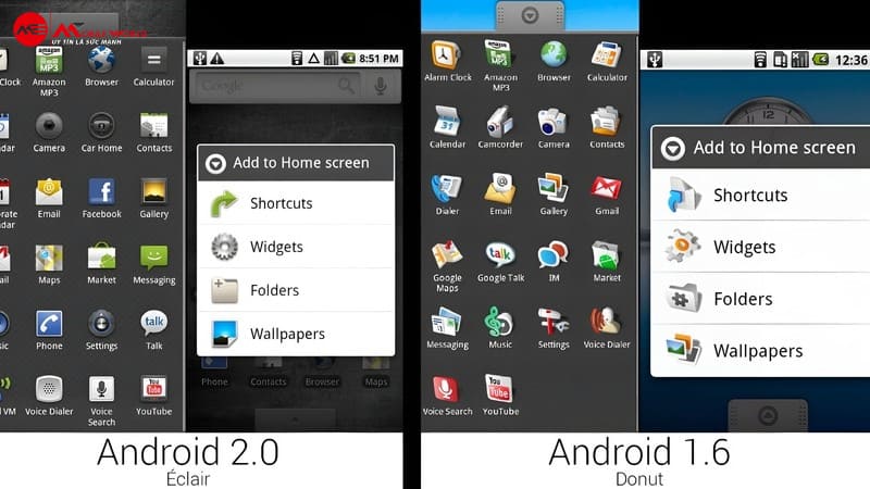 Android 2.0 c&oacute; th&ecirc;m nhiều t&iacute;nh năng ti&ecirc;n tiến