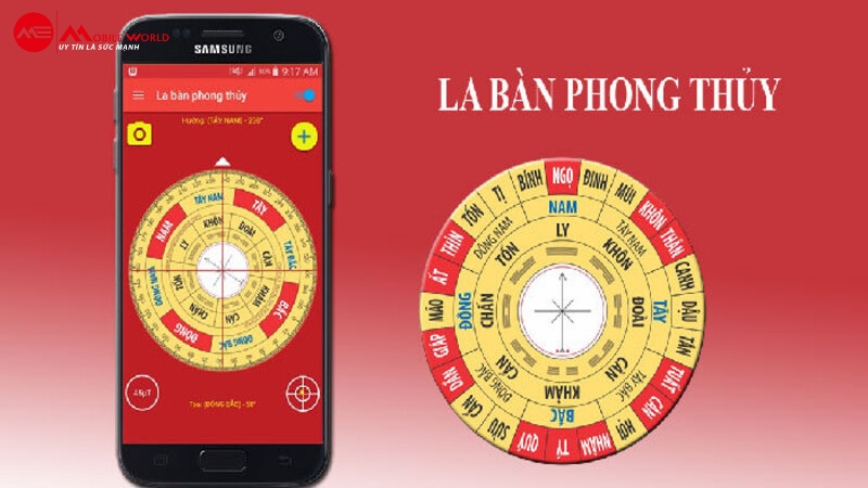 Đo Đất & La Bàn Phong Thủy cung cấp tính năng xem phong thủy theo tuổi
