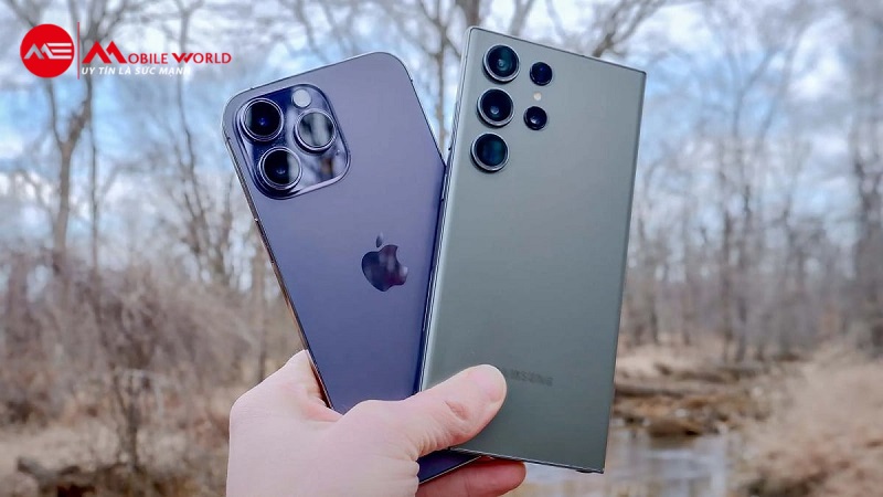 Samsung v&agrave; iPhone đều c&oacute; những t&iacute;nh năng nổi bật ri&ecirc;ng biệt
