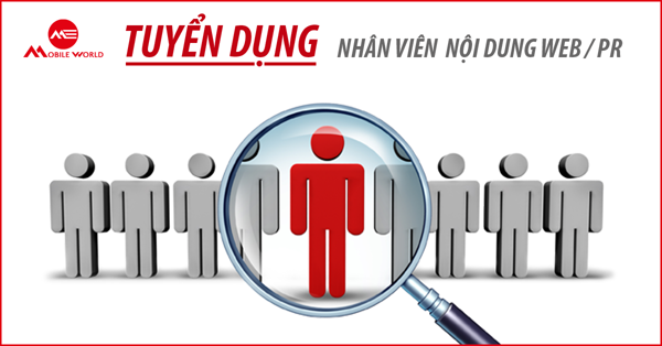 TUYỂN DỤNG - NHÂN VIÊN NỘI DUNG WEBSITE / PR