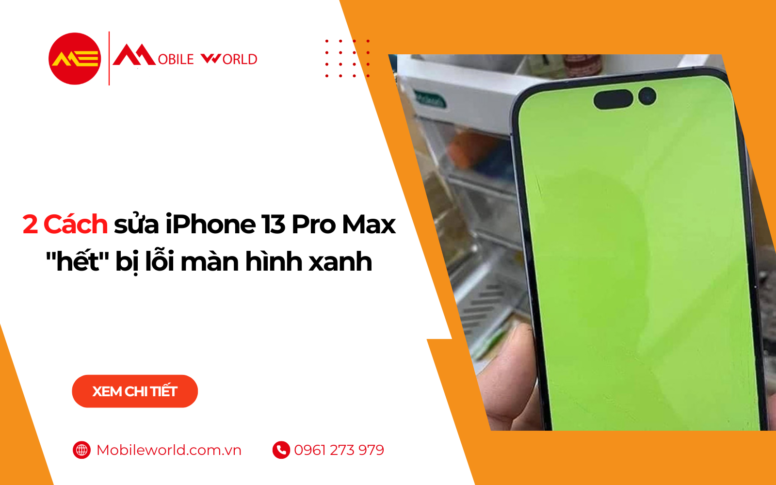 Cách sửa iPhone 13 Pro Max 