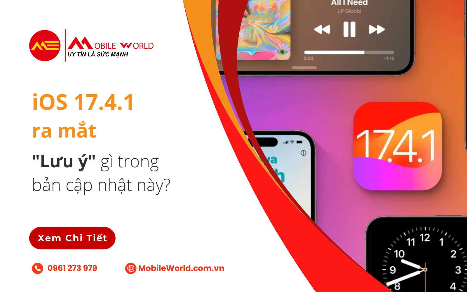 iOS 17.4.1 ra mắt -