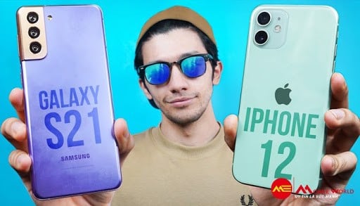 Có phải Galaxy S21 có tốc độ lướt 5G nhanh hơn iPhone 12?
