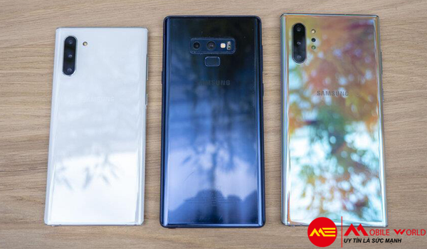 Đọ hiệu năng, phần cứng của Galaxy Note 10 và Note 9