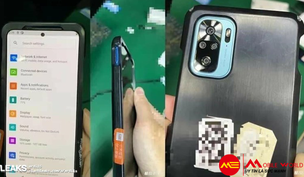 Lộ diện bộ ảnh chi tiết thiết kế Xiaomi Redmi K40