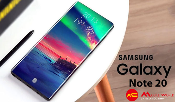 Những r&ograve; rỉ mới nhất hấp dẫn về Galaxy Note 20