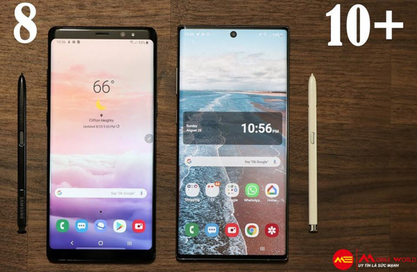 Samsung Galaxy Note 8 - Note 9 - Note 10: Có nên nâng cấp?
