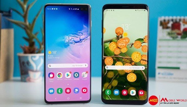 So sánh Galaxy S10 Plus mặt gốm và Galaxy S9 Plus