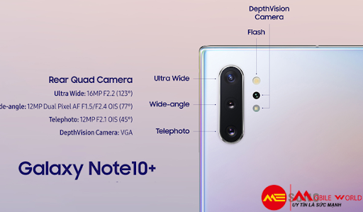 So s&aacute;nh hệ thống camera của note 10 v&agrave; Note 10 Plus