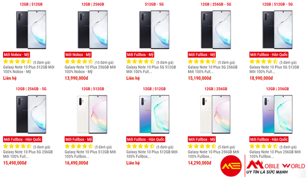 So s&aacute;nh hệ thống camera của note 10 v&agrave; Note 10 Plus