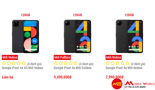 T&igrave;m hiểu c&aacute;c phi&ecirc;n bản m&agrave;u của Google Pixel 4a