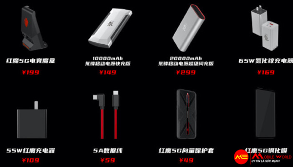 Tìm hiểu các phiên bản màu và dung lượng của Red Magic 6