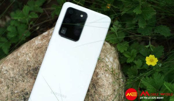 Trên tay S20 Ultra Cosmic White - Trắng thiên vân cực đẹp