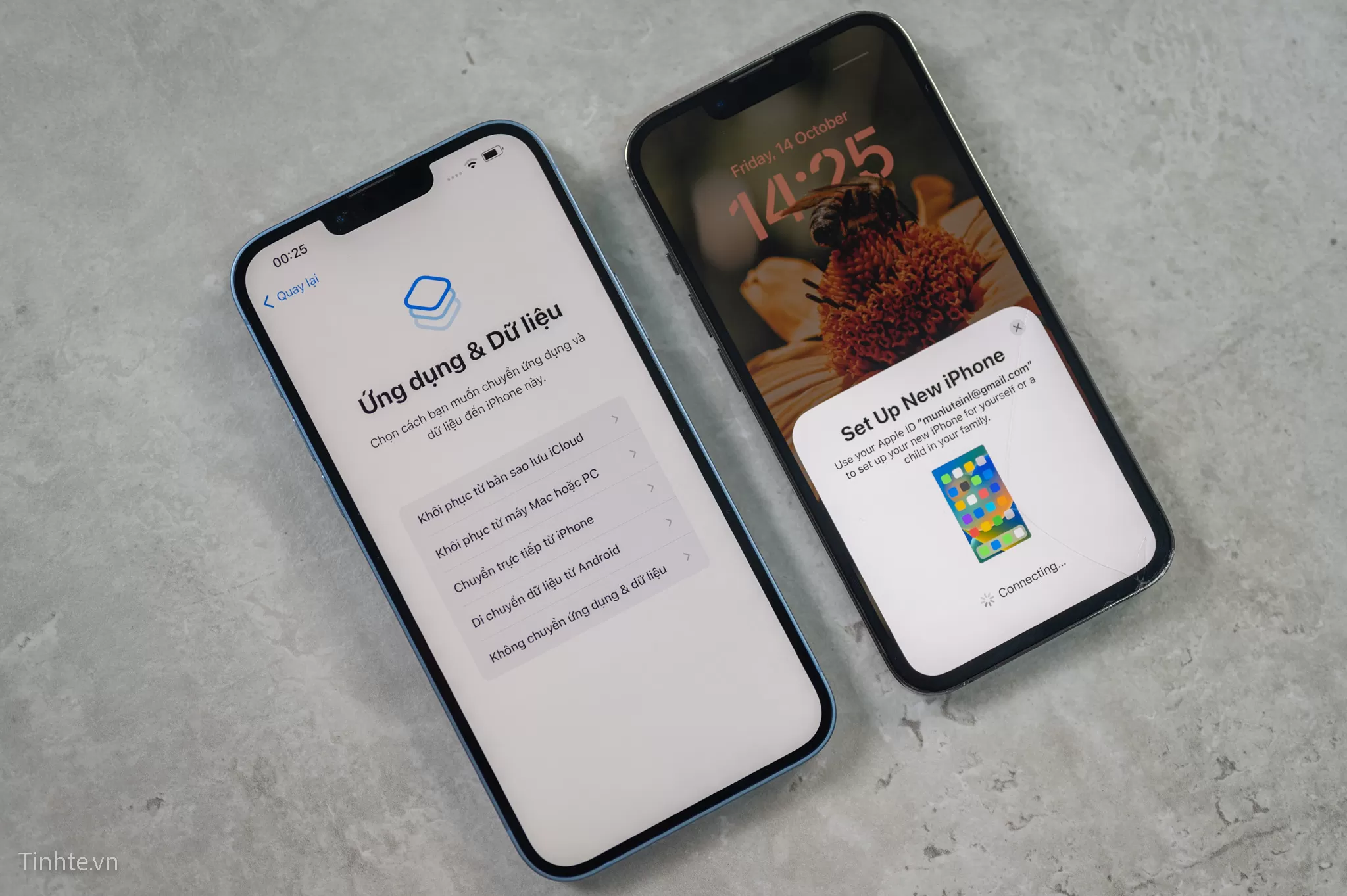 Khôi phục dữ liệu vào iPhone 12 Pro Max cũ từ bản sao lưu