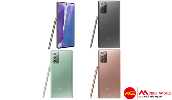 Tổng hợp các phiên bản Note 20