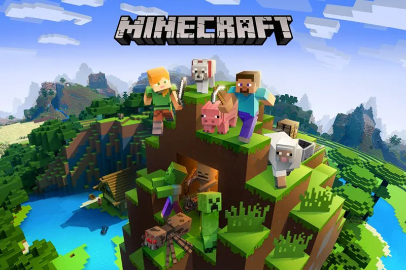 Game sinh tồn &ldquo;hot&rdquo; Minecraft (Nguồn: Internet)
