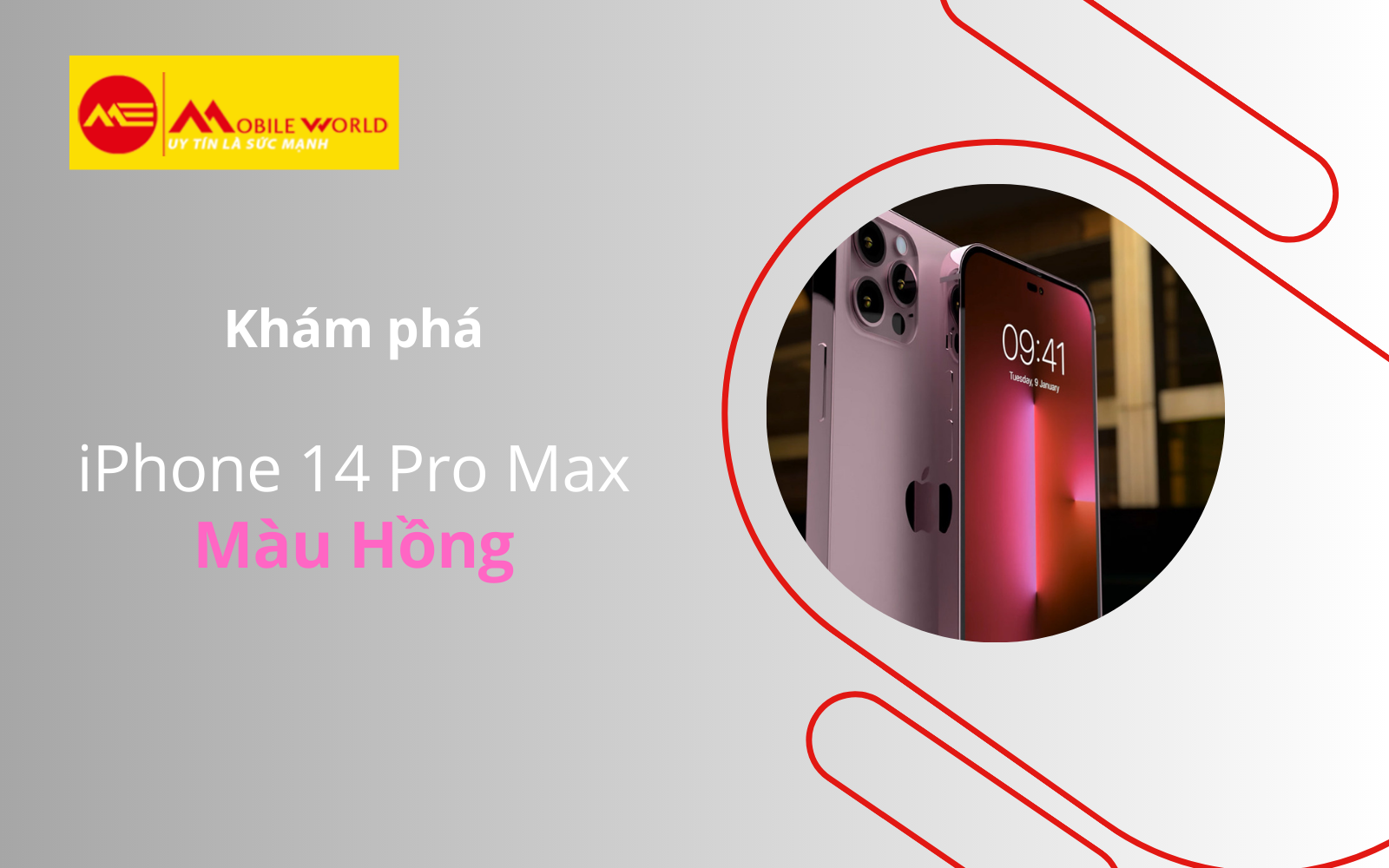 Khám phá iPhone 14 Pro Max màu hồng từng chi tiết