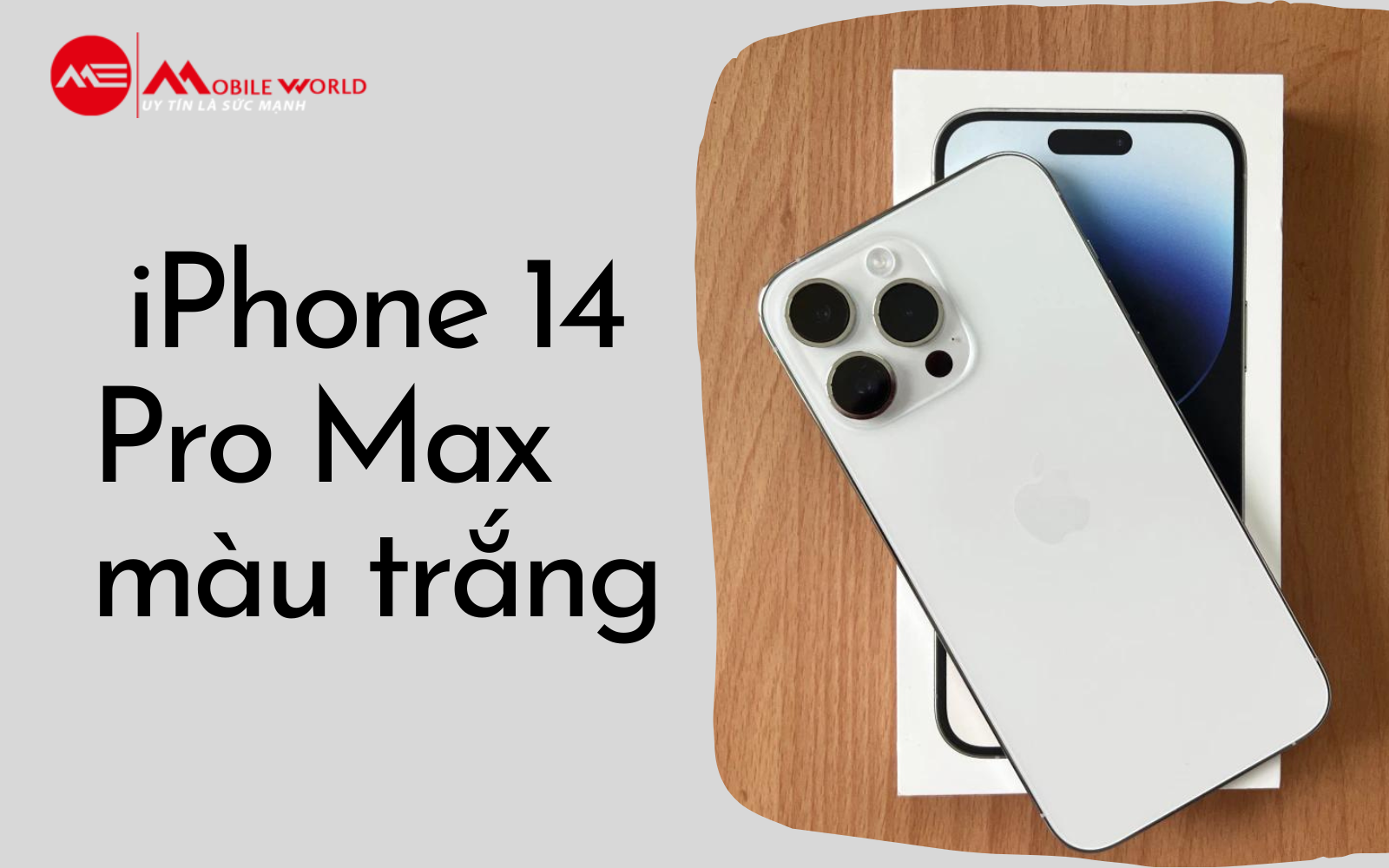 iPhone 14 Pro Max màu trắng giá bao nhiêu?