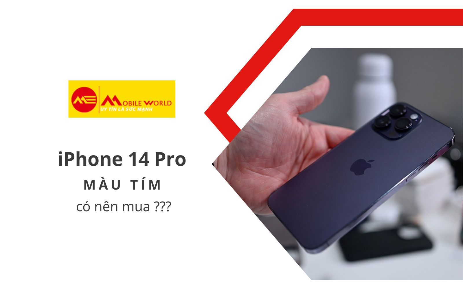 Có nên mua iPhone 14 Pro màu tím không?