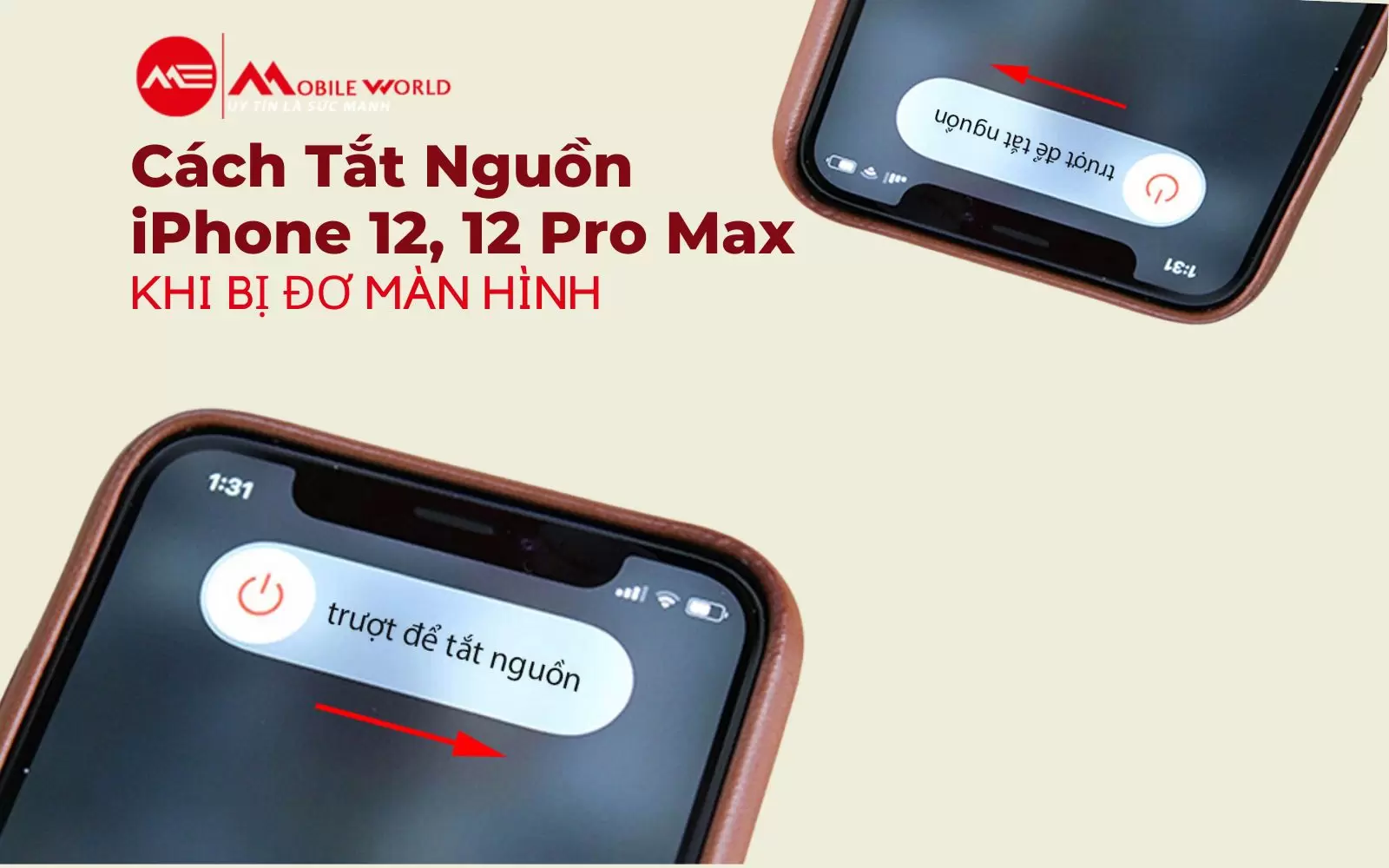 Cách Tắt Nguồn iPhone 12, 12 Pro Max Khi Bị Đơ Màn Hình