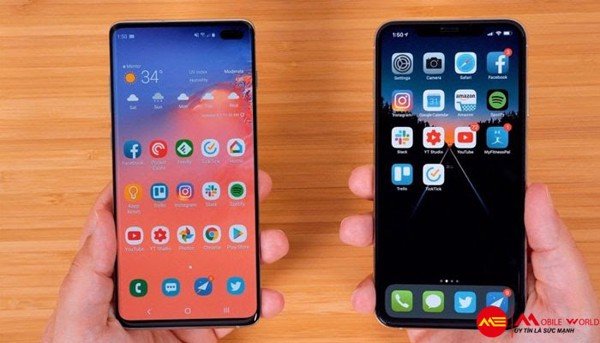 So sánh chi tiết iPhone XS Max và Samsung Galaxy S10