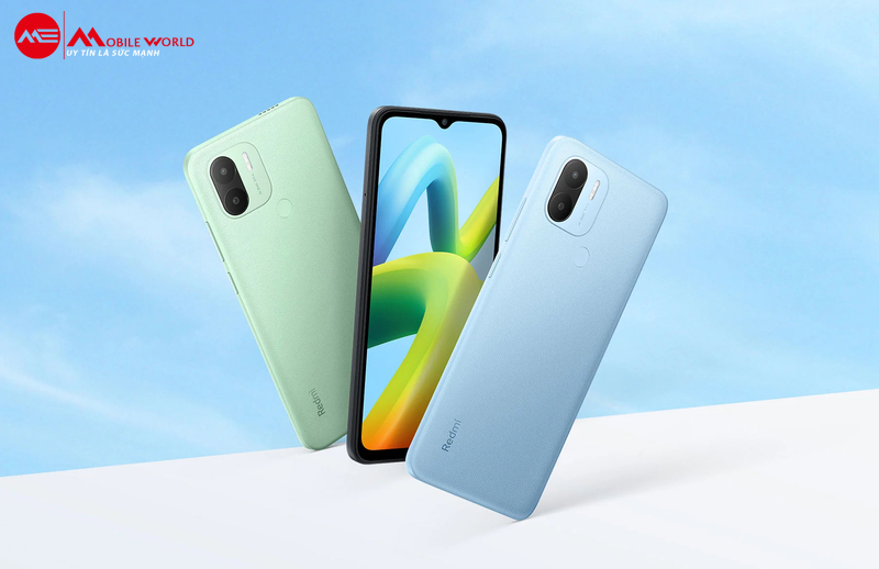 Xiaomi Redmi A1 với m&agrave;n h&igrave;nh k&iacute;ch thước lớn