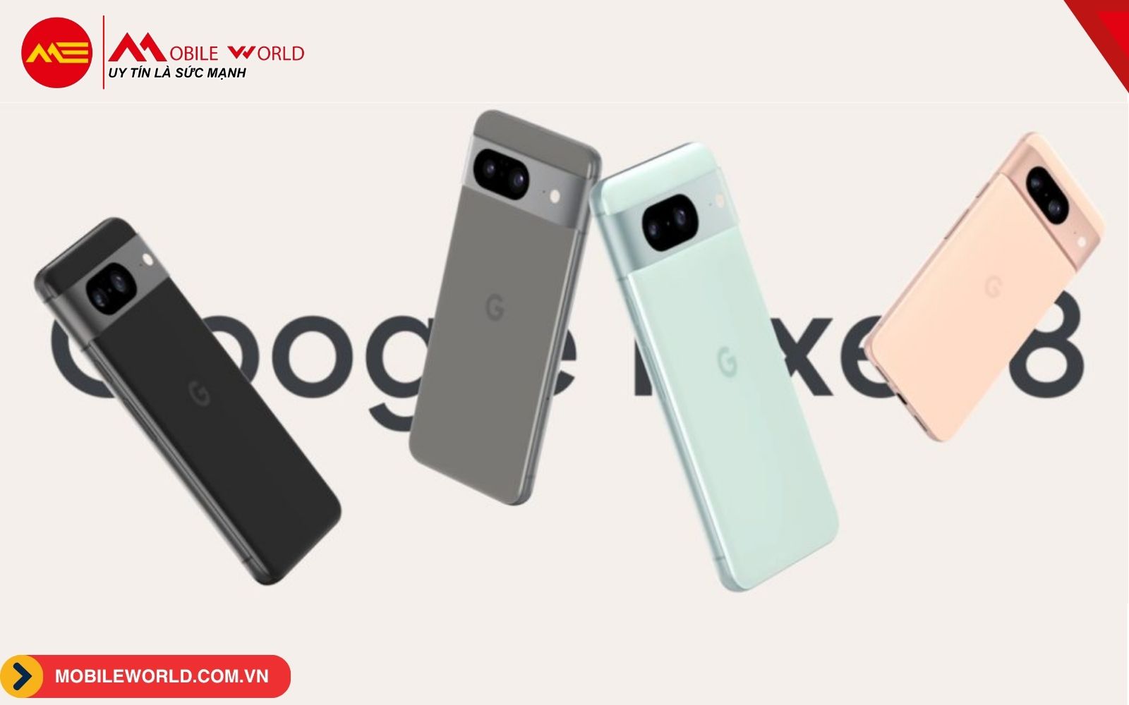 M&agrave;u của Pixel 8