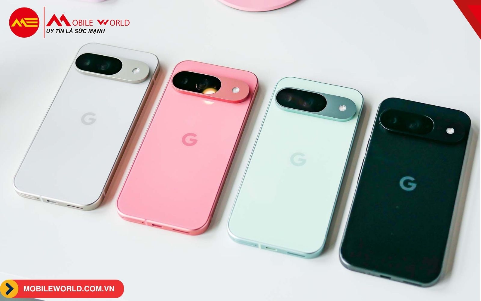M&agrave;u của Pixel 9