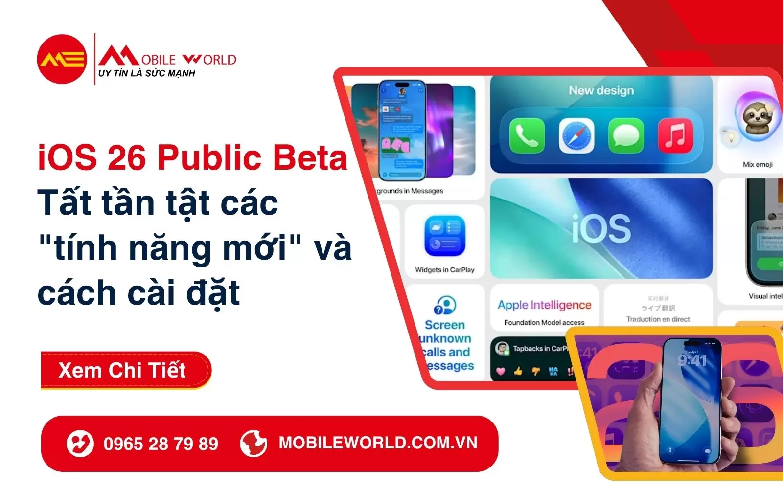 iOS 26 Public Beta: Tất tần tật 