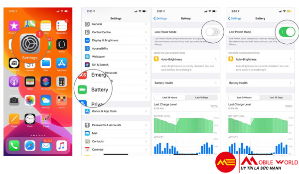 5 cách giúp tiết kiệm dung lượng pin cho iPhone 11