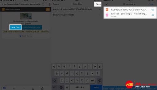 C&aacute;ch tải video tr&ecirc;n Facebook v&agrave; Youtube về điện thoại
