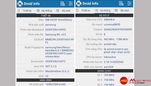 Cách test nhanh cấu hình, phần cứng điện thoại Android