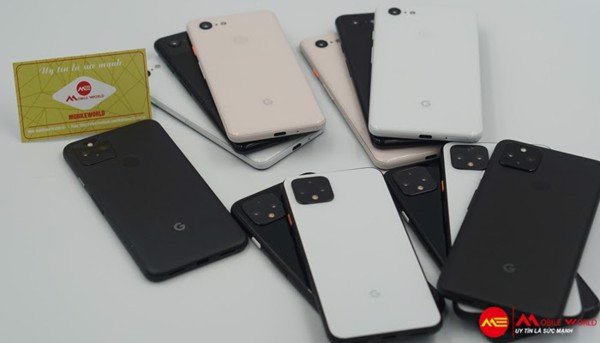 So s&aacute;nh PIN của Pixel 3 xl, Pixel 4 xl, Pixel 4a v&agrave; Pixel 5