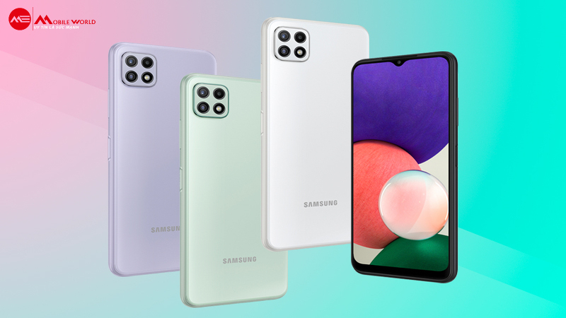 Galaxy A22 sở hữu kích thước màn hình lớn