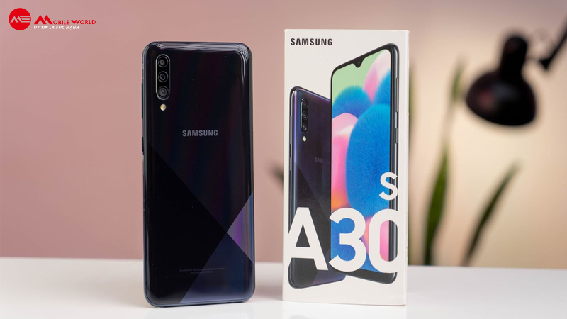 Samsung Galaxy A30s với màn hình tràn viền ấn tượng