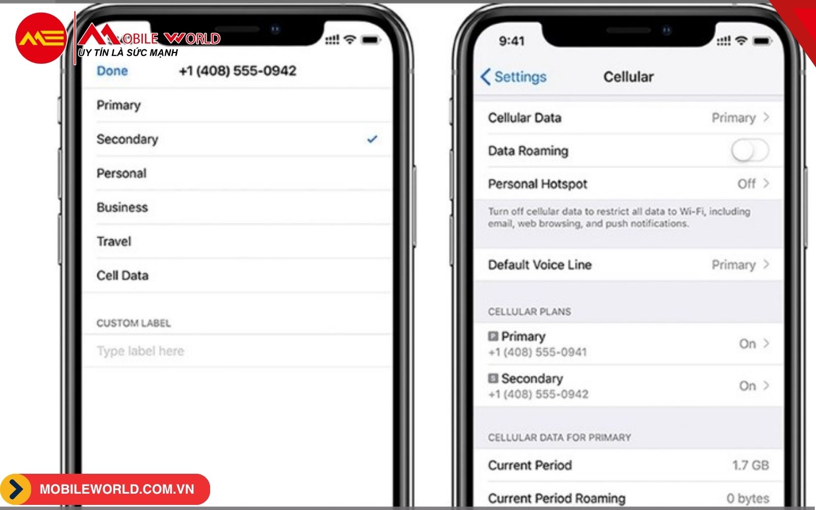 C&aacute;ch d&ugrave;ng Sim vật l&yacute; v&agrave; eSIM song song tr&ecirc;n iPhone