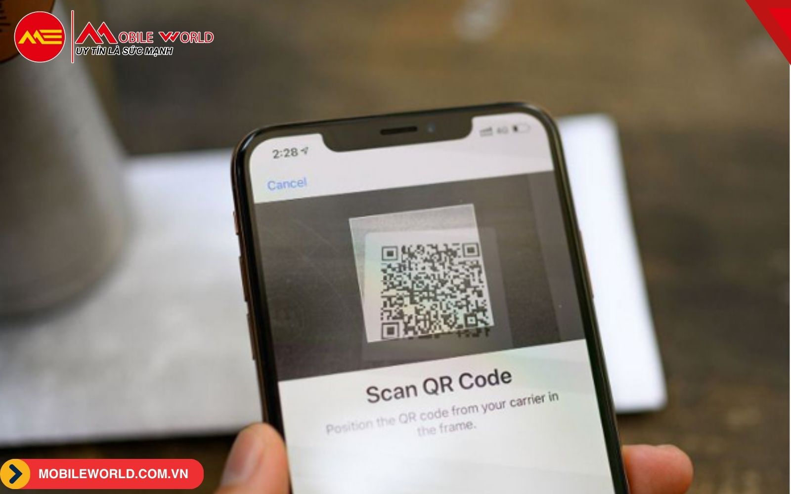 Lỗi qu&eacute;t m&atilde; QR
