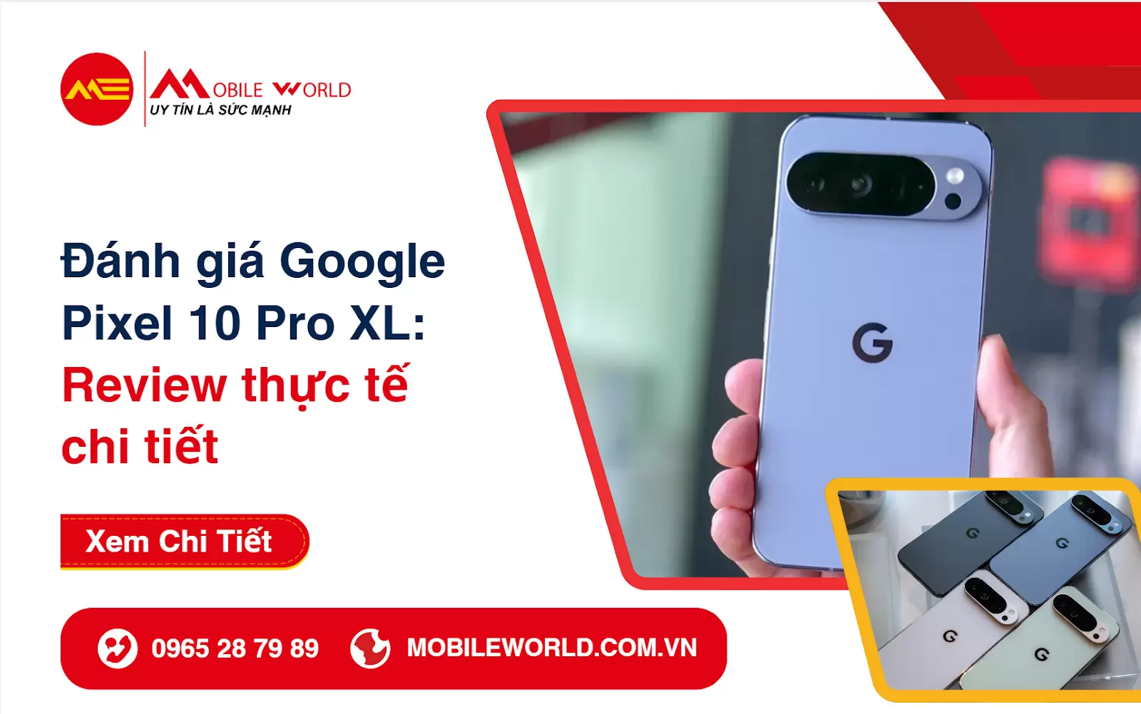 Đánh giá Google Pixel 10 Pro XL: Review thực tế chi tiết