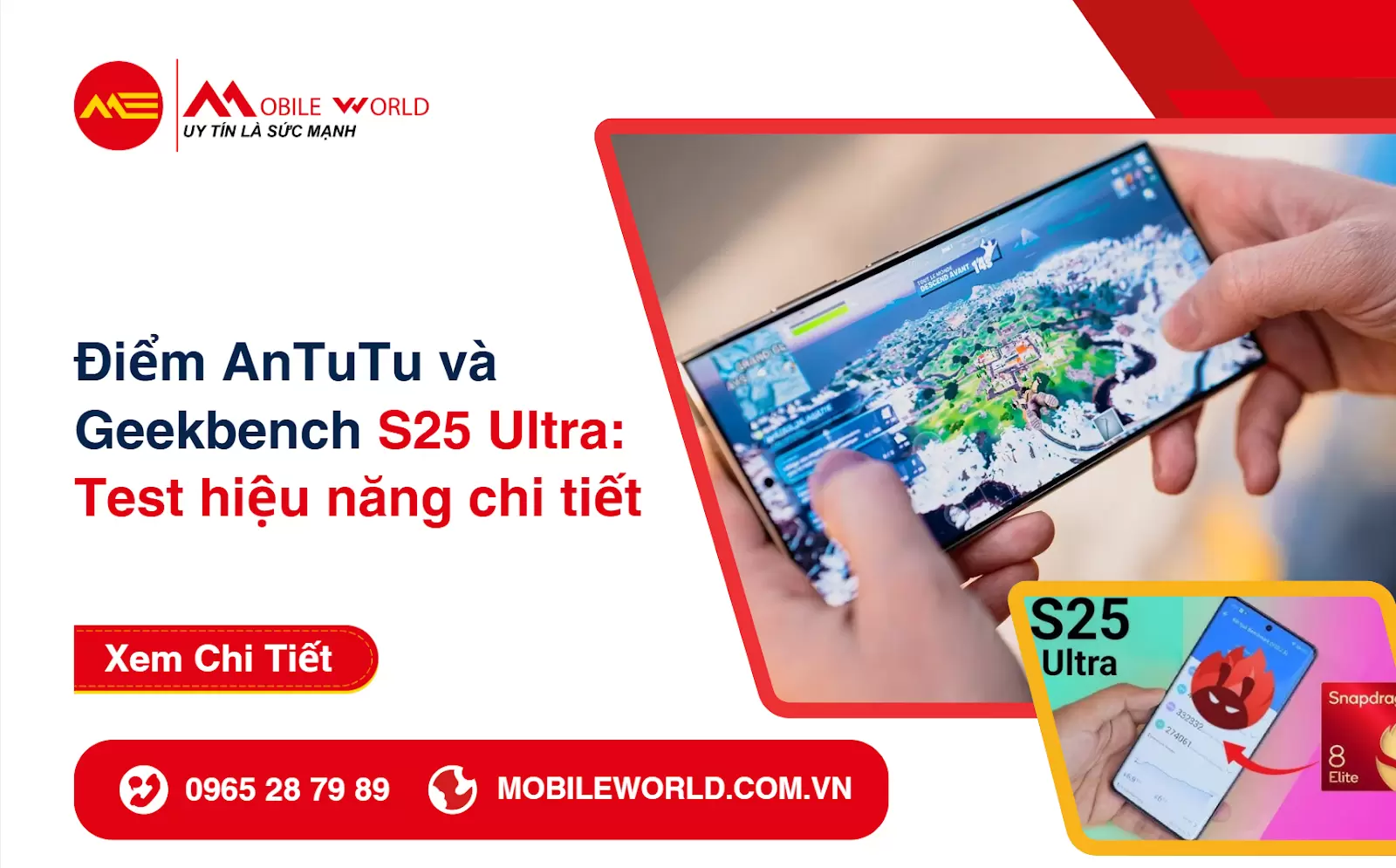 Điểm AnTuTu và Geekbench S25 Ultra: Test hiệu năng chi tiết