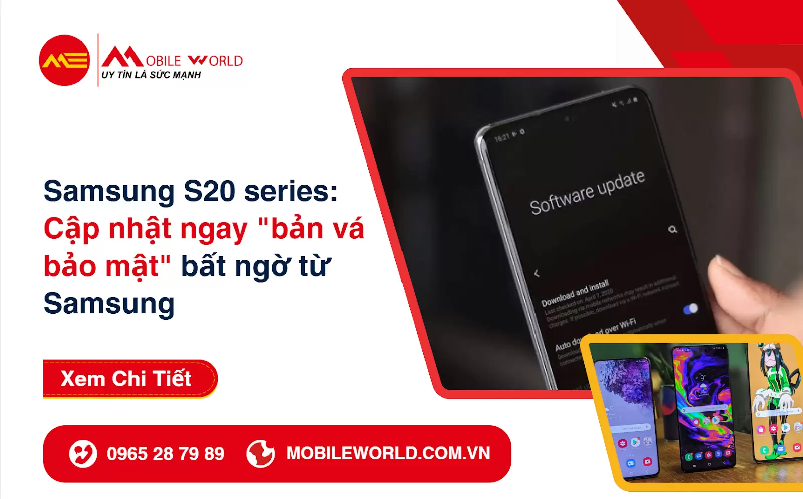 Galaxy S20 series: Cập nhật 