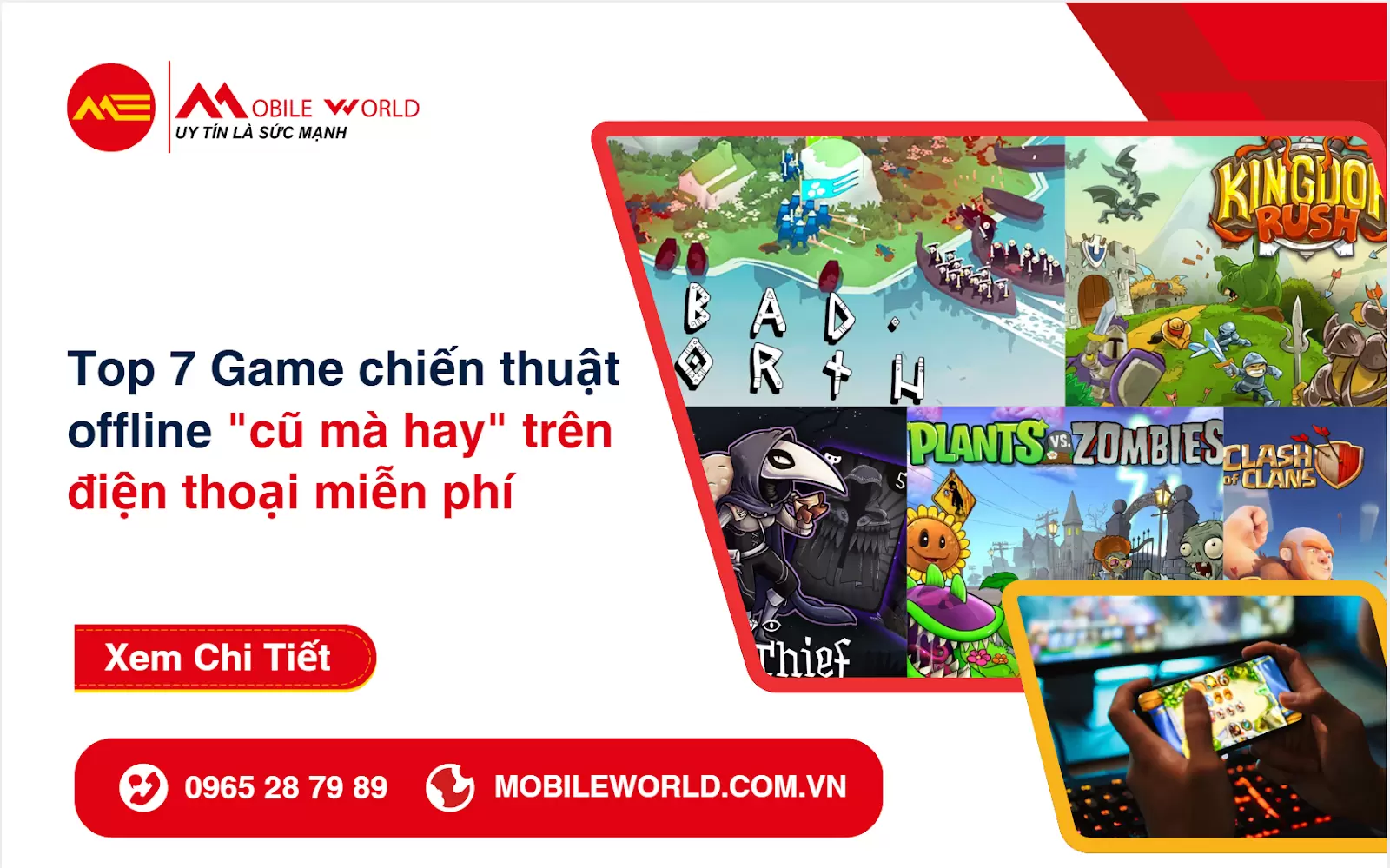 Top 7 Game chiến thuật offline 