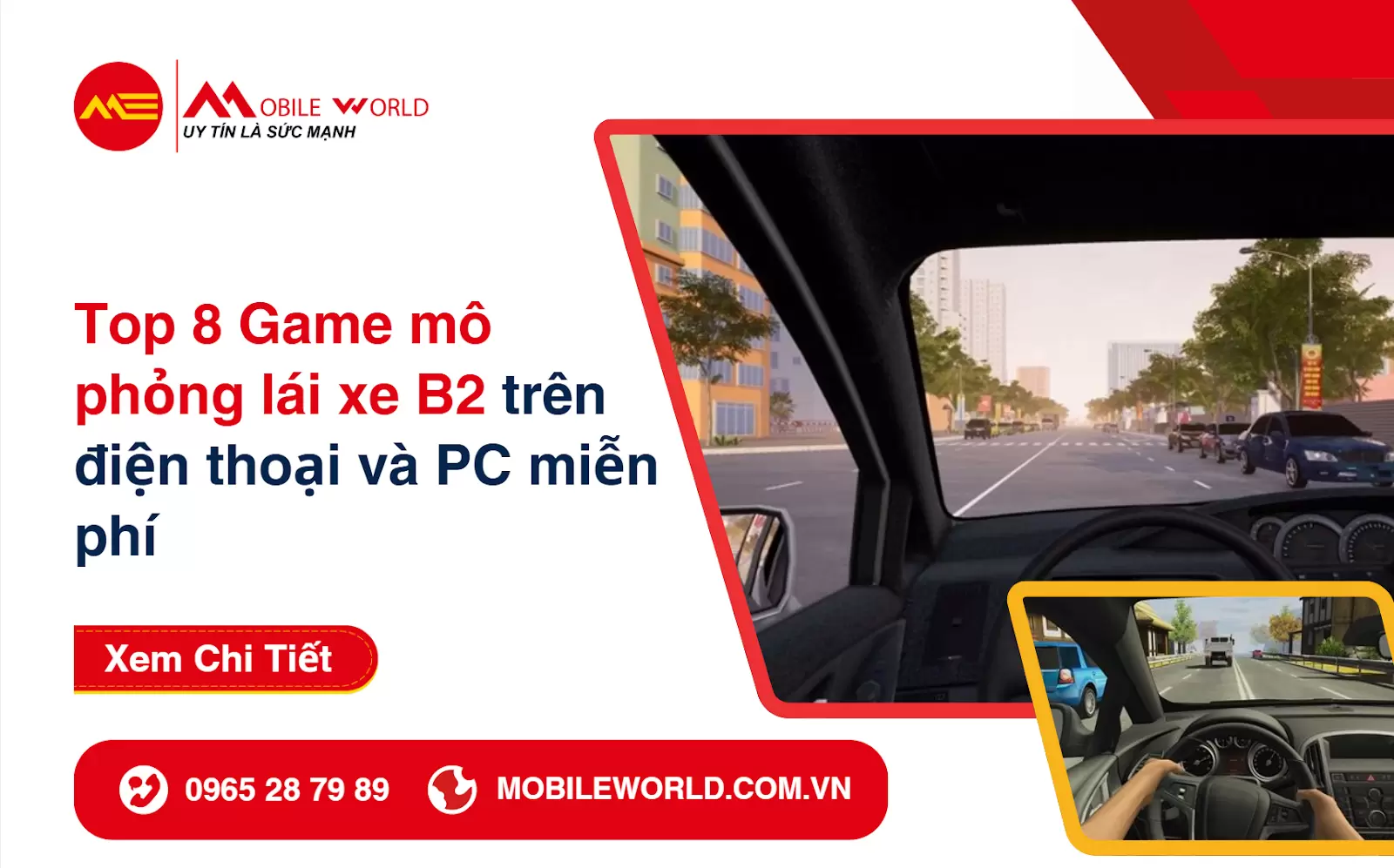 Top 8 Game mô phỏng lái xe B2 trên điện thoại và PC miễn phí