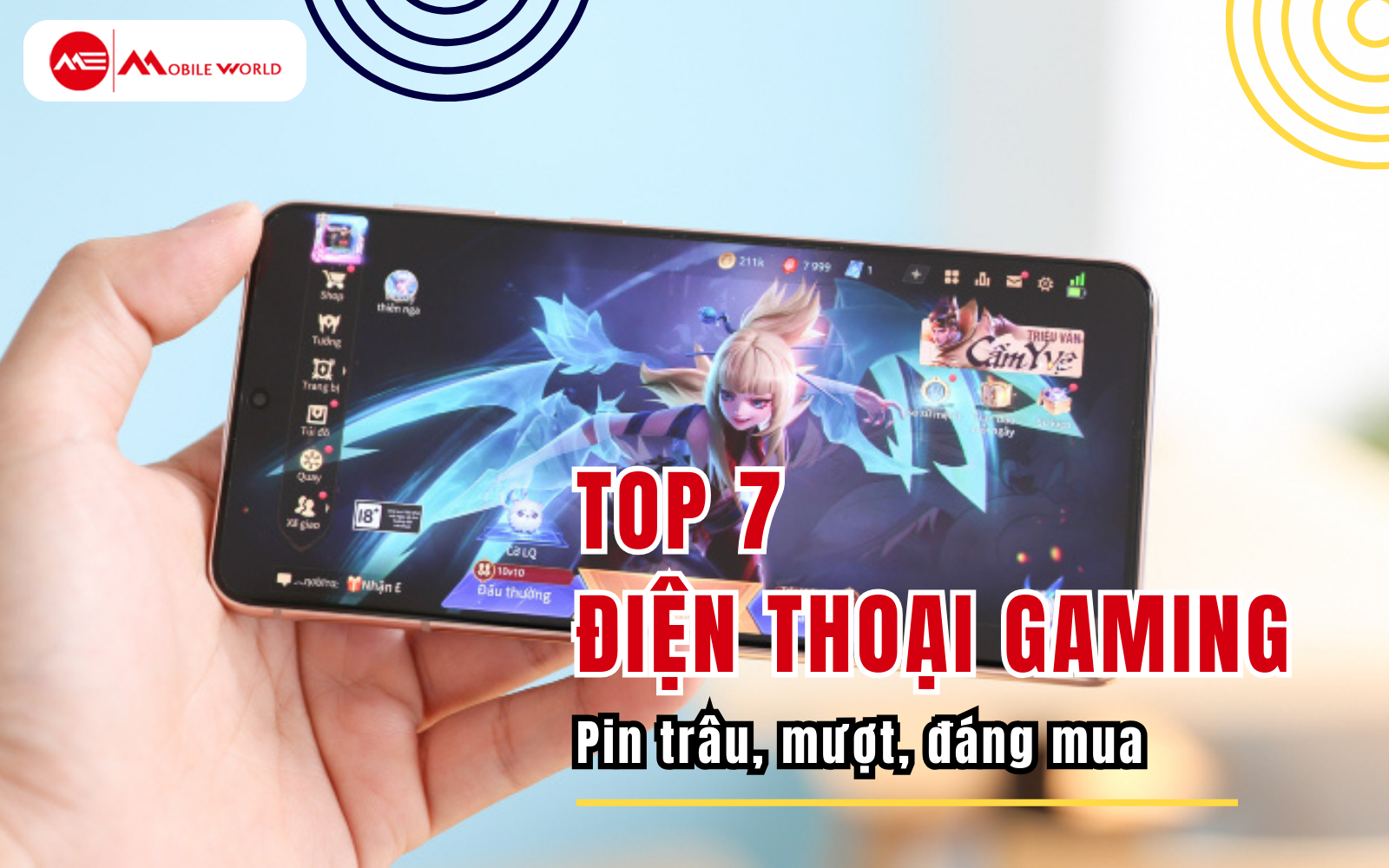 TOP 7 điện thoại gaming phone dưới 10 triệu: Pin tr&acirc;u, mượt, đ&aacute;ng mua