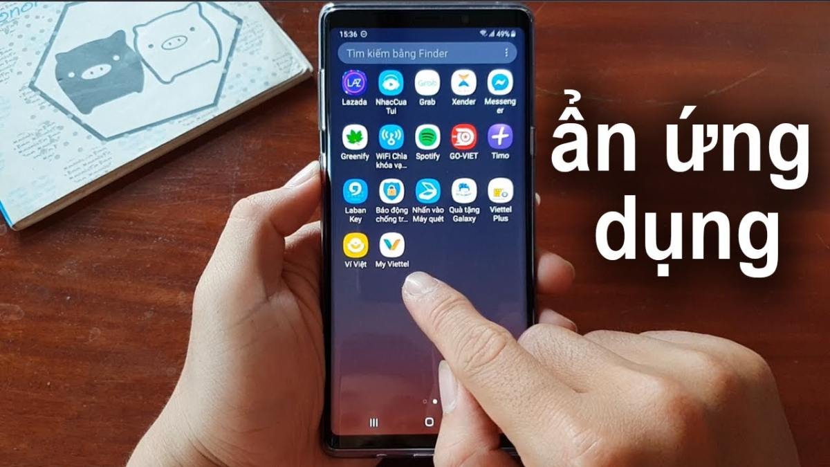 Ẩn ứng dụng dễ dàng