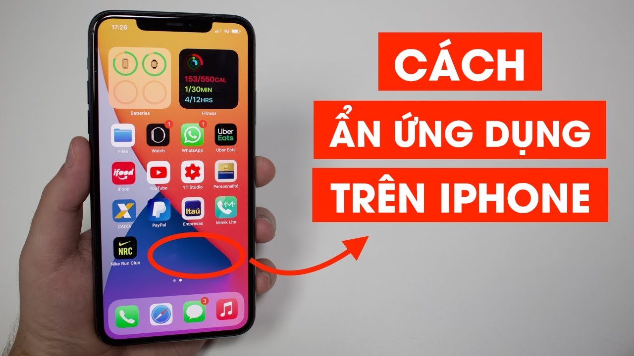 Cách ẩn ứng dụng trên iPhone